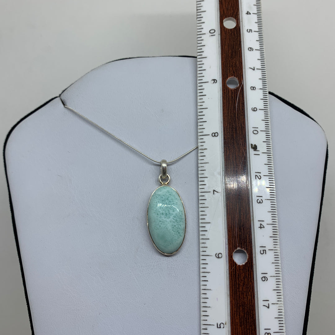 Larimar Pendant SS P5