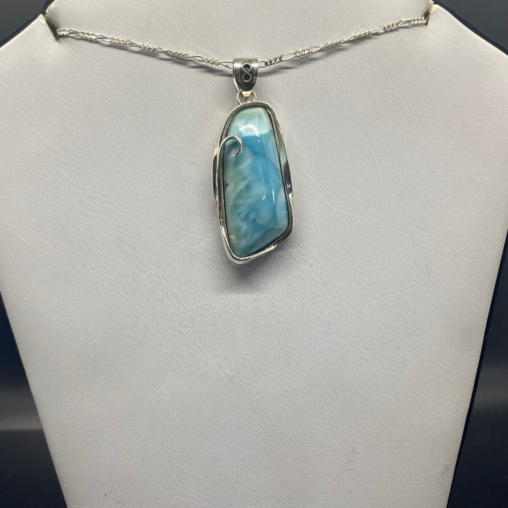 Larimar SS Pendant-TM1592