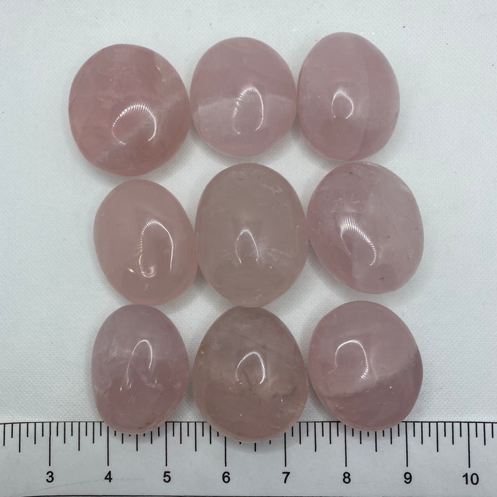 Rose Quartz Palm Stone PS20-5WZ