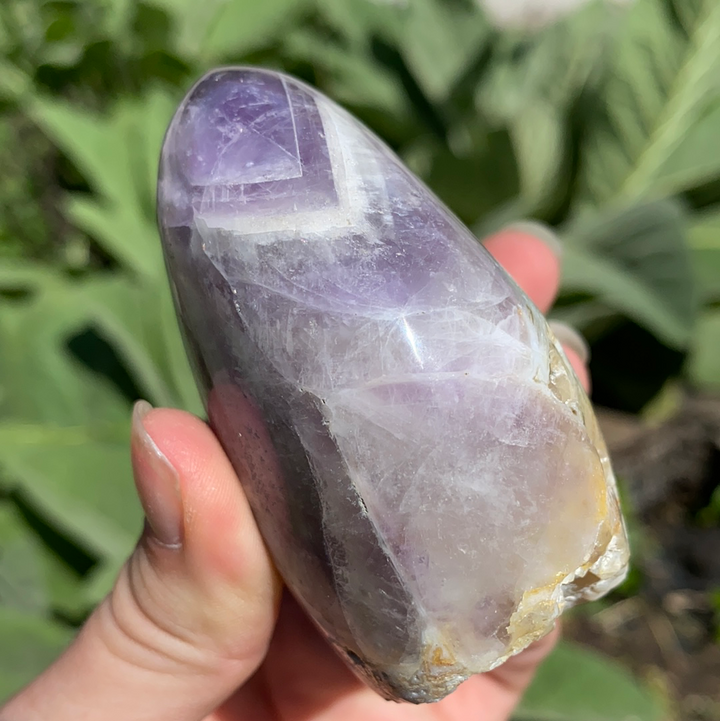 Chevron Amethyst Free Form-FF10-10WZ