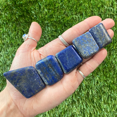 Lapis Lazuli Flat Stone-JC87