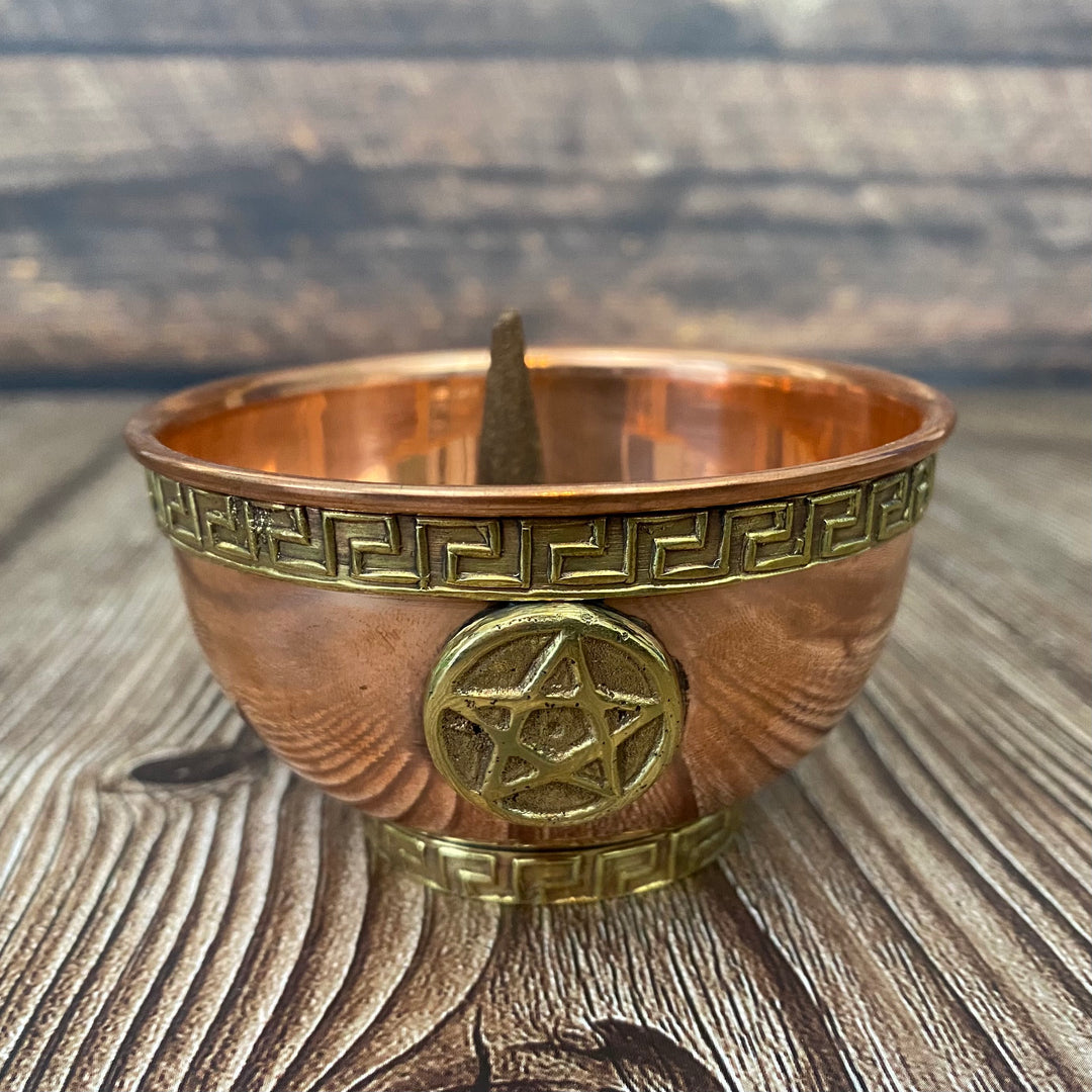 Copper Bowl Incense & Charcoal Burner