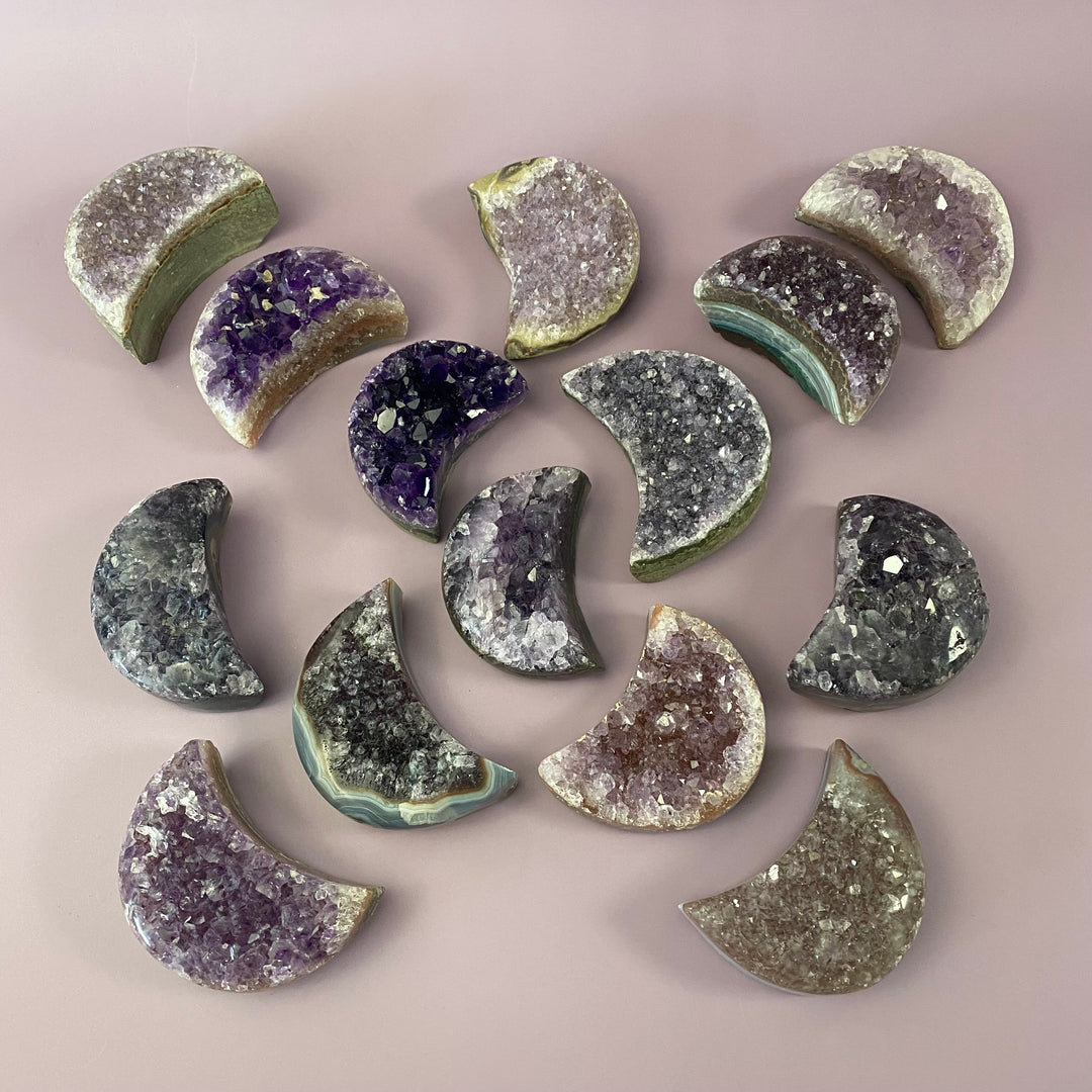 Amethyst Moon Clusters MS1-5