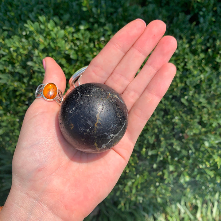 Black Tourmaline Sphere SP9-1