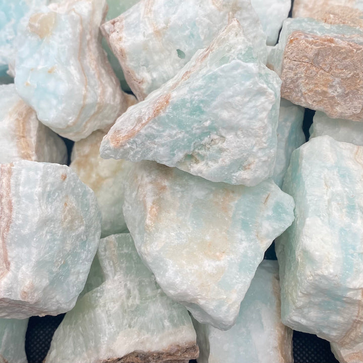 Calcite Caribbean Blue Rough C280