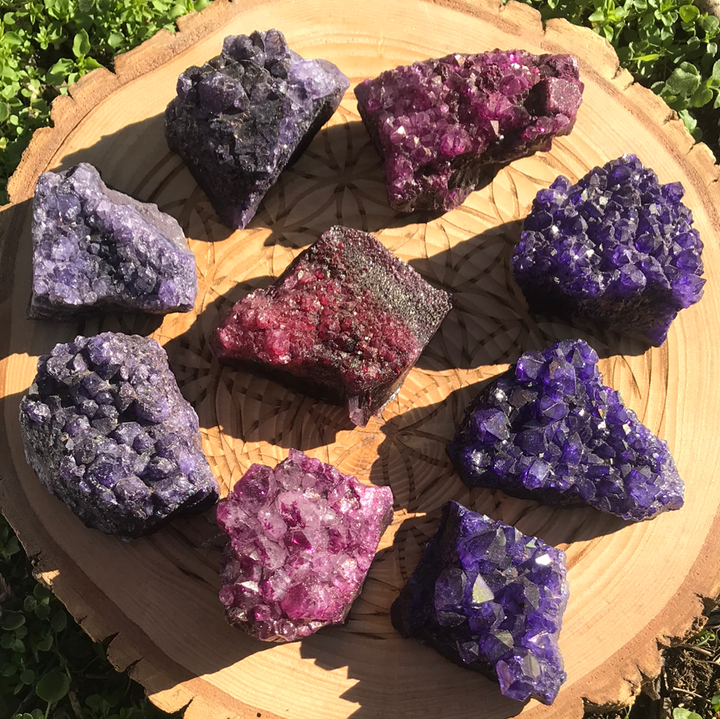 Quartz Cluster Dyed DYE1-3