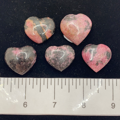 Rhodonite Heart HT29-2