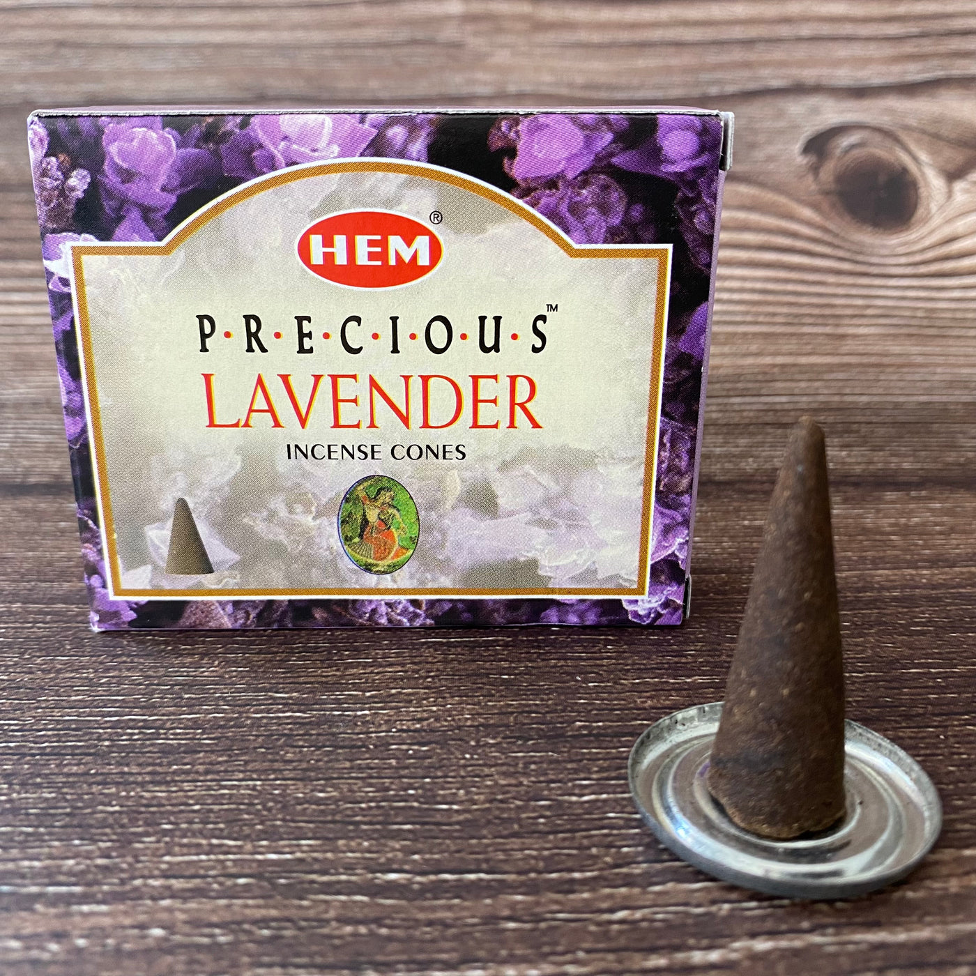 HEM - Precious Lavender Cone Incense (10 pack)