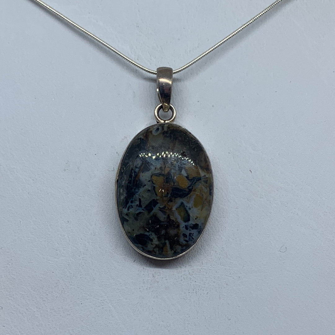 Jasper Pendant SS b P5