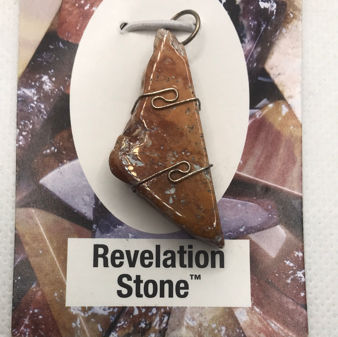 Revelation Stone Wrapped Pendant