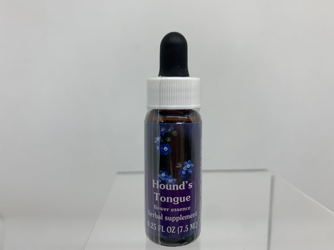 FES Flower Essence (1/4 oz), Hound's Tongue