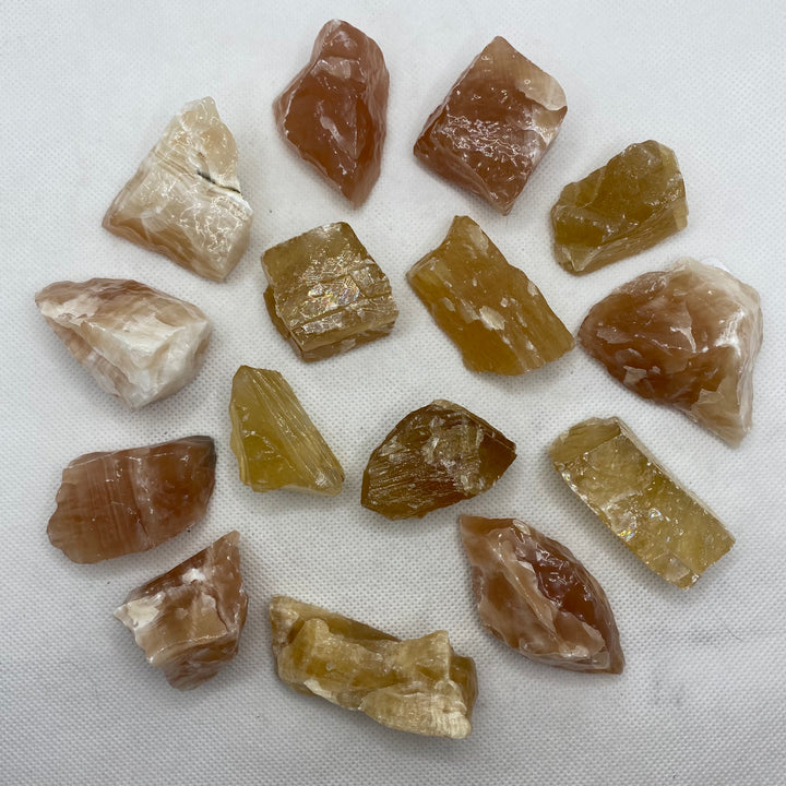 Calcite (Honey) Rough  C207