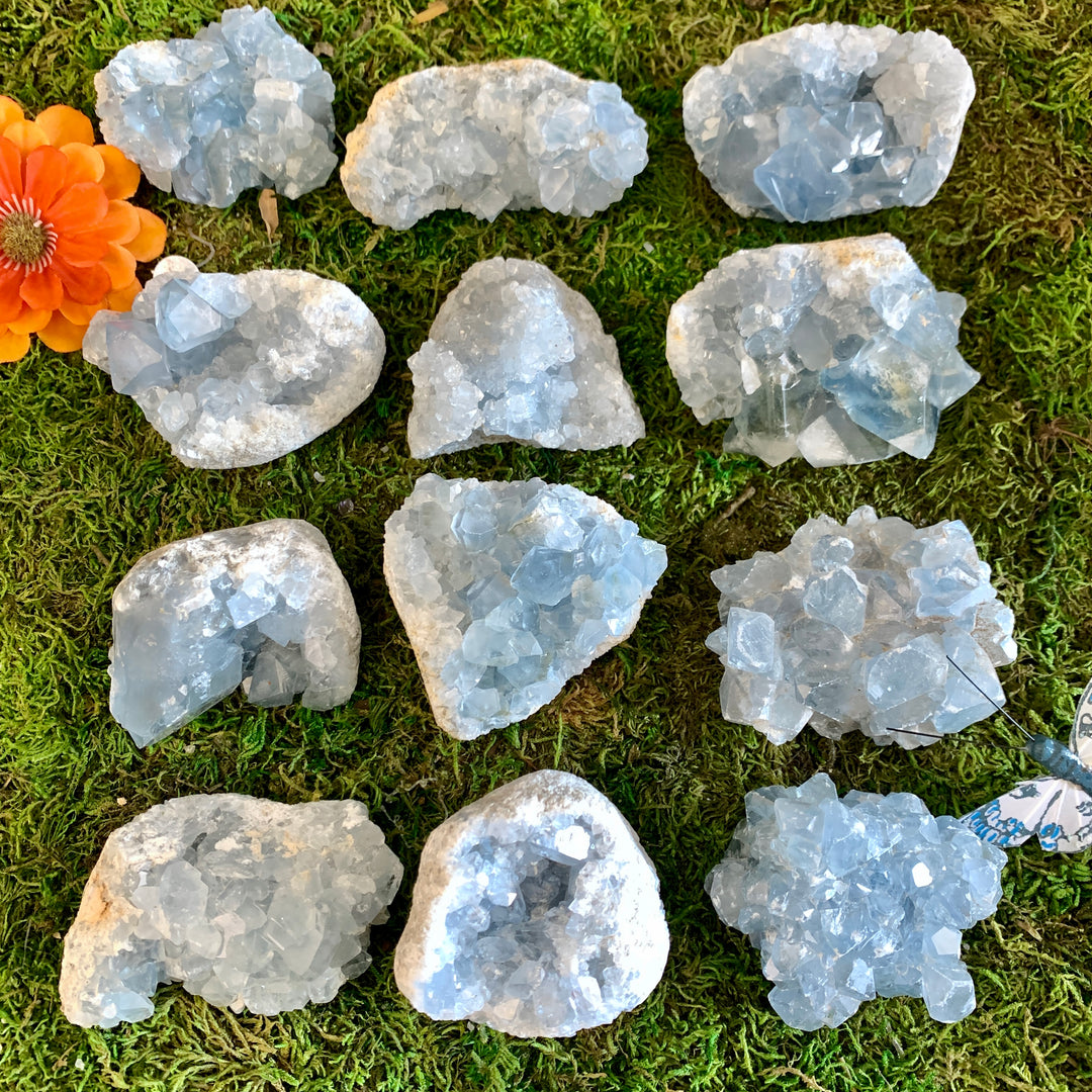 Celestite Cluster -GW051