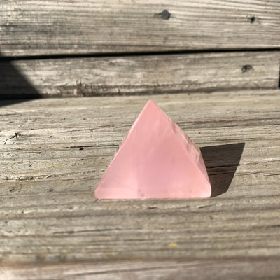 Rose Quartz Pyramid PY1-3