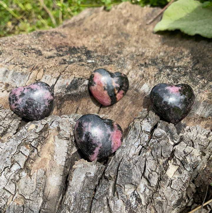 Rhodonite Heart HT29-2