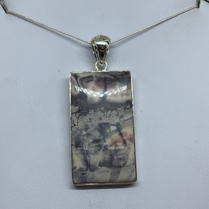 Porcelain Jasper Pendant  CC271 P13