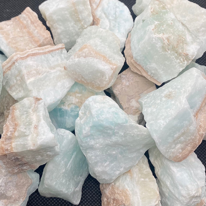 Calcite Caribbean Blue Rough C279