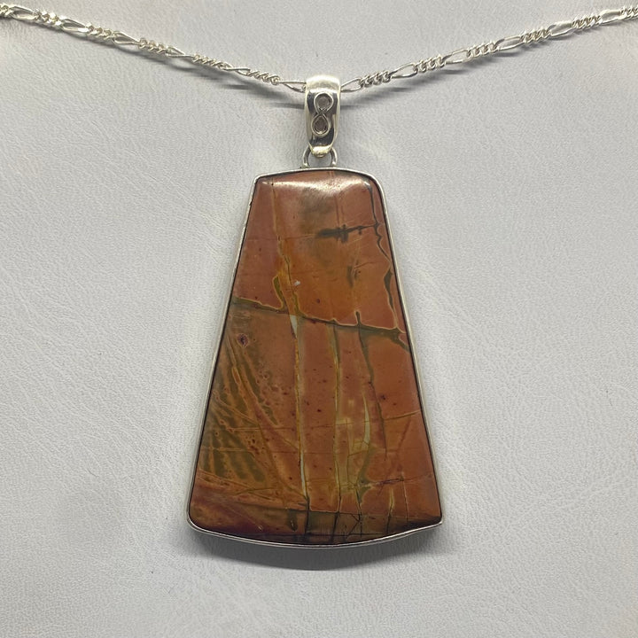 Cherry Creek Jasper SS Pendant TM1531