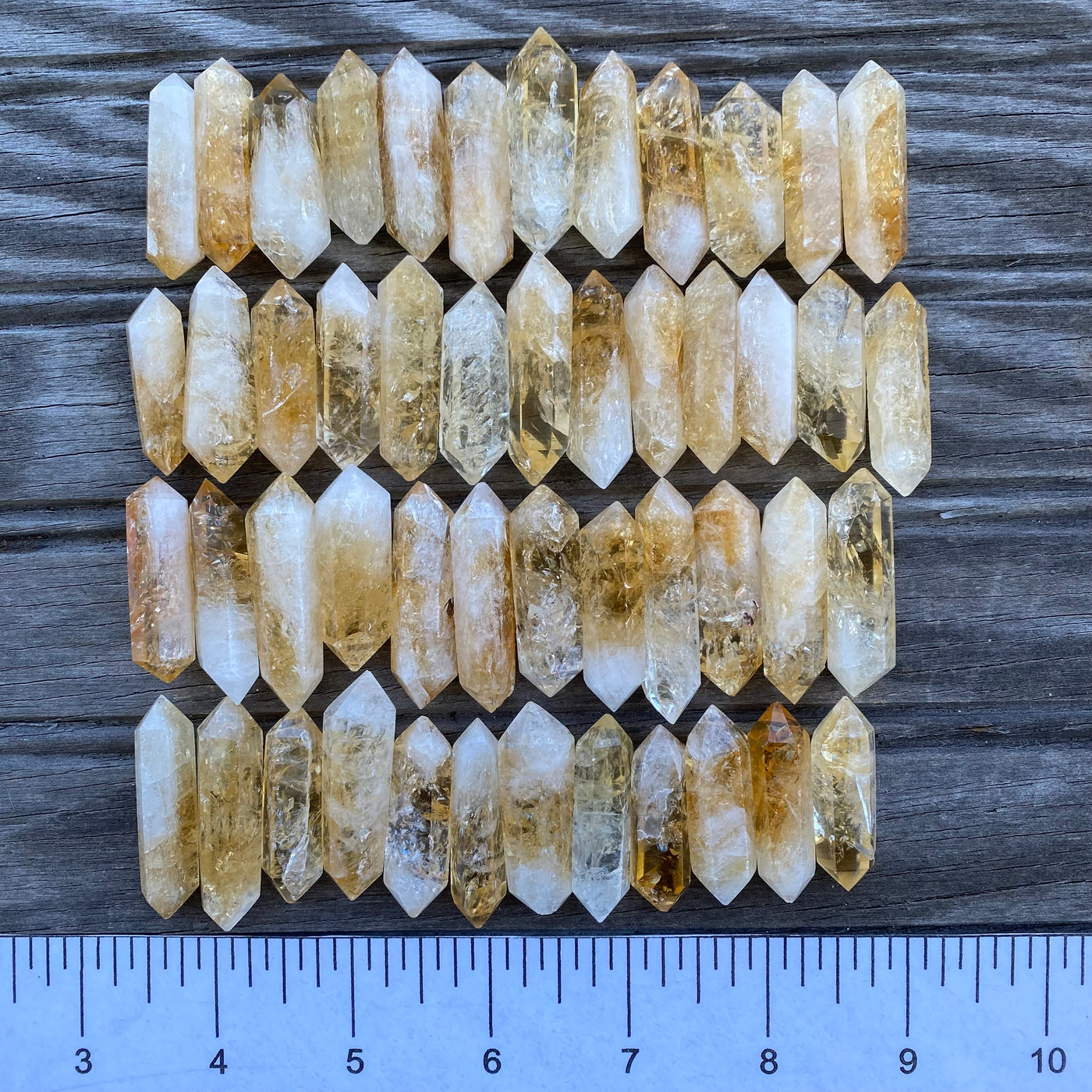 Citrine Point Double Terminated W212
