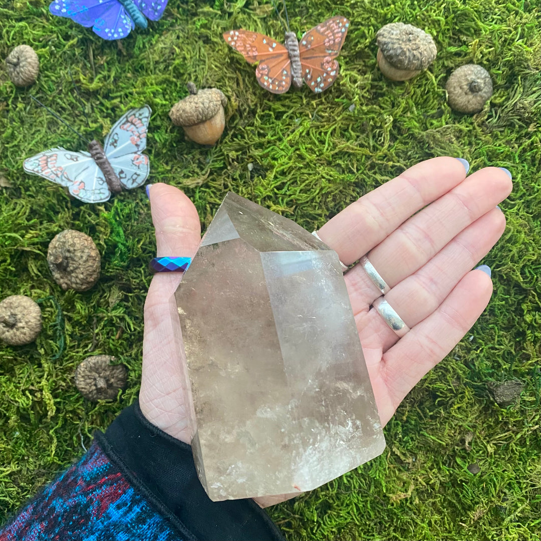 Smoky Quartz Point Polished PT39-23