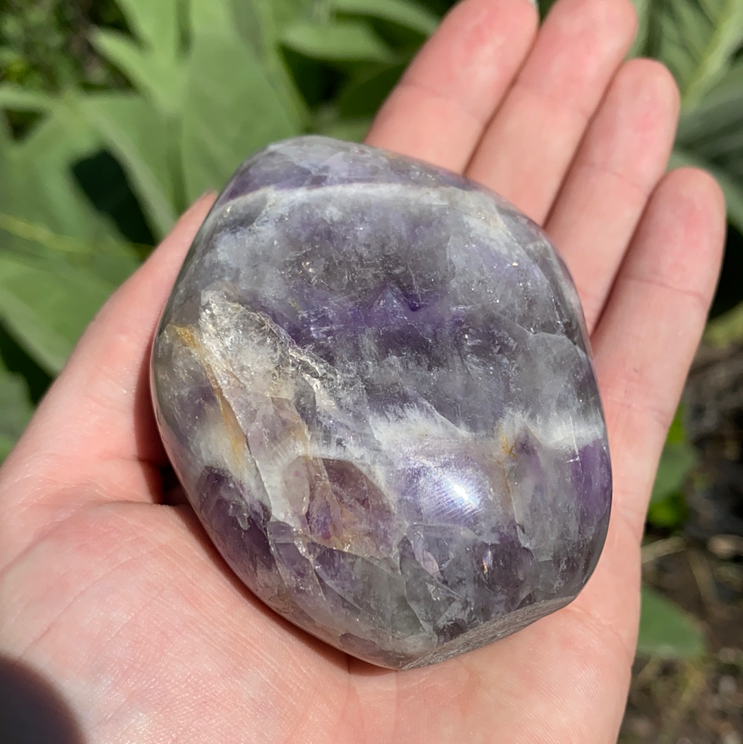 Chevron Amethyst Free Form-FF10-12WZ