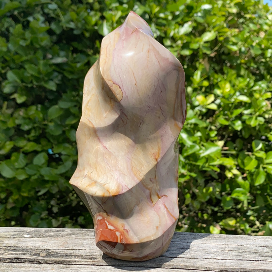 Polychrome Jasper Flame Cut-FM3-3