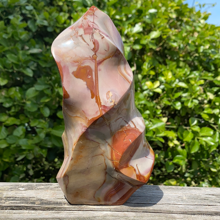 Polychrome Jasper Flame Cut-FM3-3