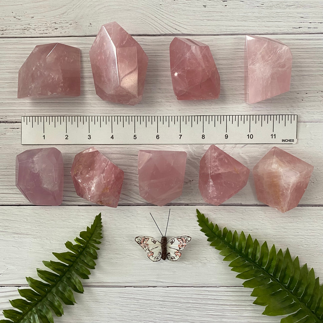 Rose Quartz Polygon-PLG1-3