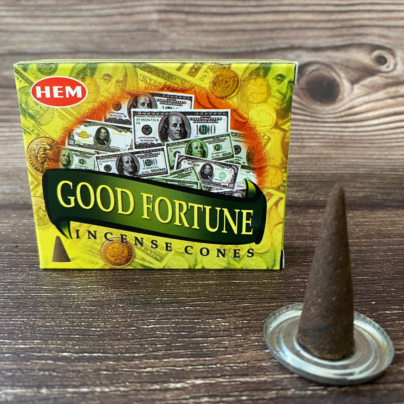 HEM - Good Fortune Cone Incense