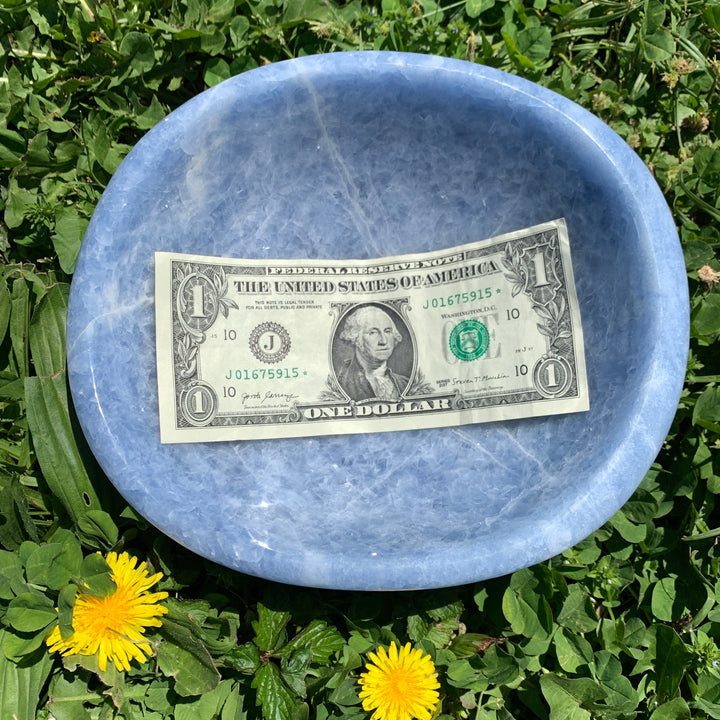 Blue Calcite Bowl