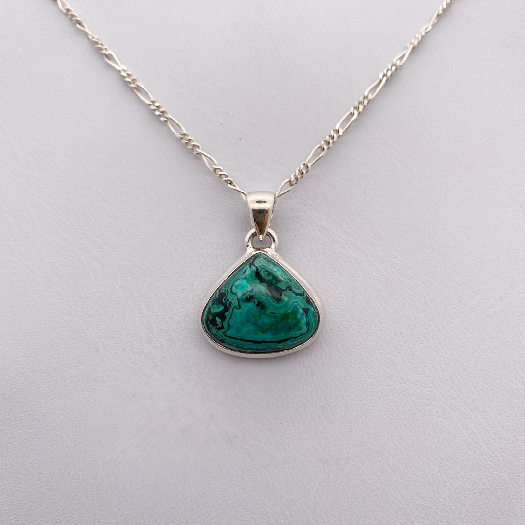 Azurite Malachite Pendant