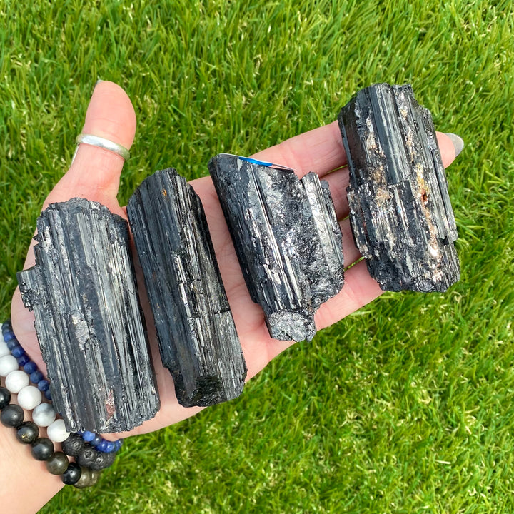 Black Tourmaline Chunk-BTM1-2