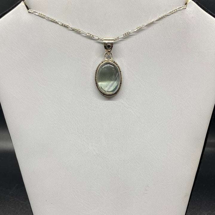 Fluorite SS Pendant-TM1606