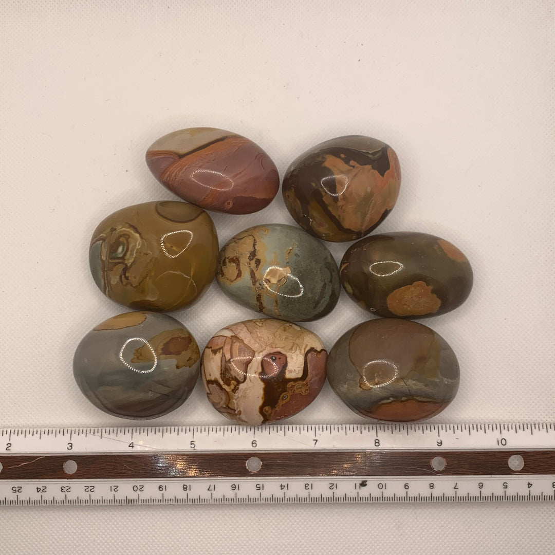 Polychrome Jasper Palm Stone-PS14-2