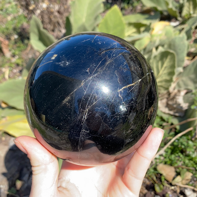 Black Tourmaline Sphere CCEC641