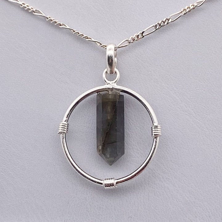 Labradorite Pendant SS  - MNS950