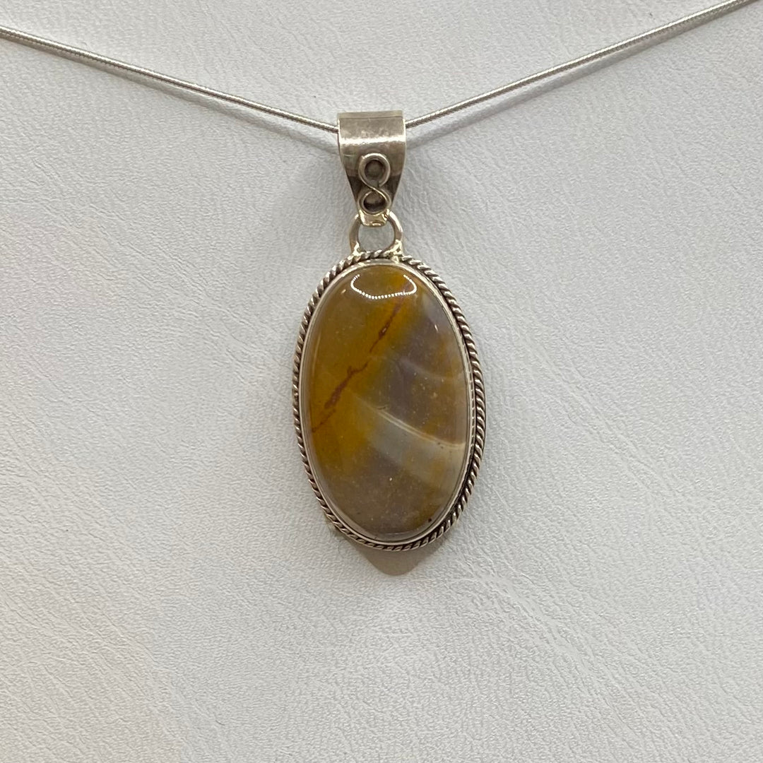 Jasper SS Pendant-TM232