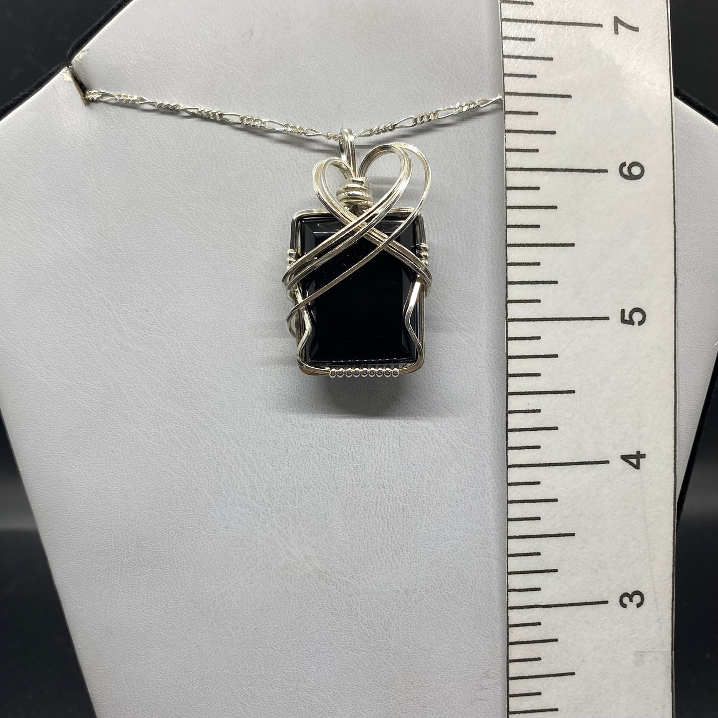 Wire Wrapped Resin SS Pendant-TM1515