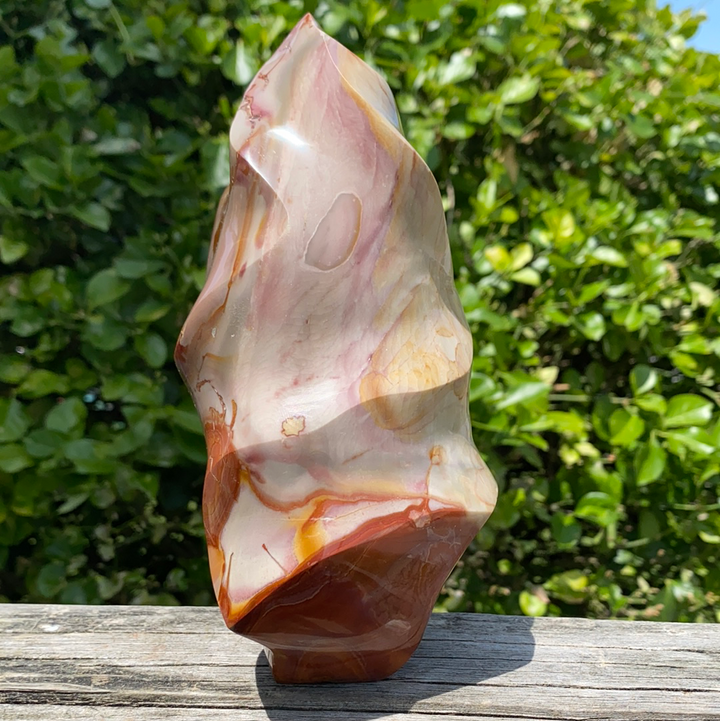 Polychrome Jasper Flame Cut-FM3-3