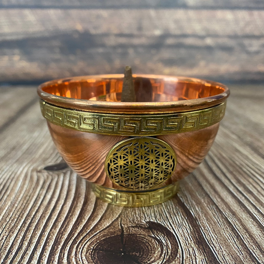 Copper Bowl Incense & Charcoal Burner