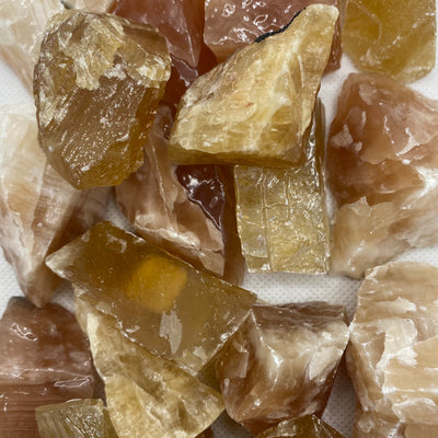 Calcite (Honey) Rough  C207