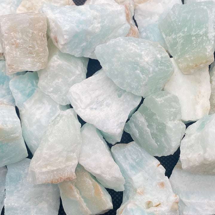 Calcite Caribbean Blue Rough C278