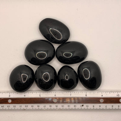 Black Tourmaline Palm Stone-PS11-1