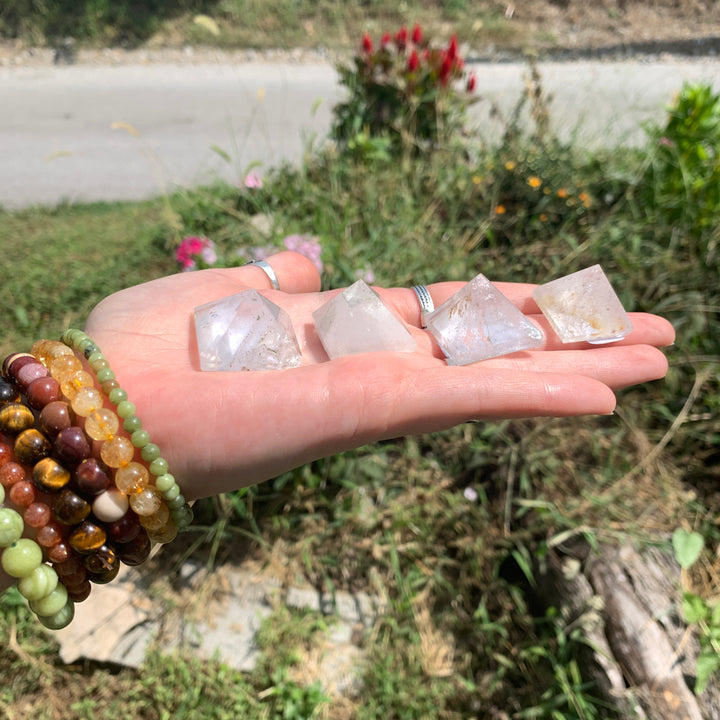 Clear Quartz Pyramid