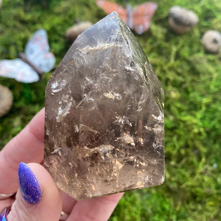 Smoky Quartz Point Polished PT39-8