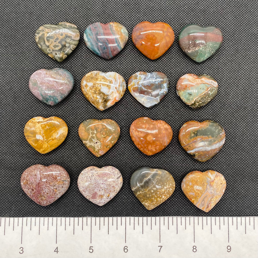 Ocean Jasper Heart HT22-2