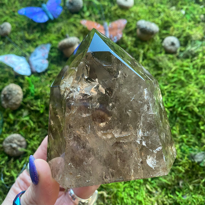 Smoky Quartz Point Polished PT39-22