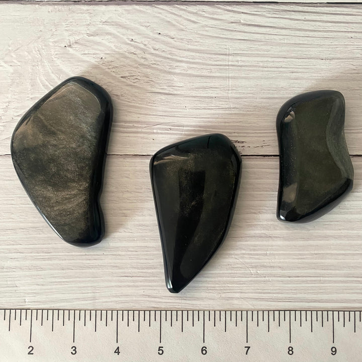 Silversheen Obsidian Free Shape-SSB1-4