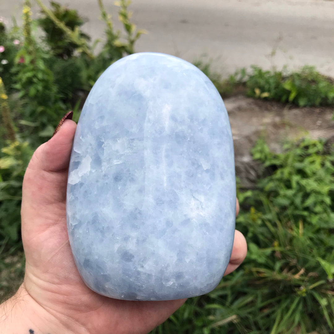 Blue Calcite Free Form CCEC404