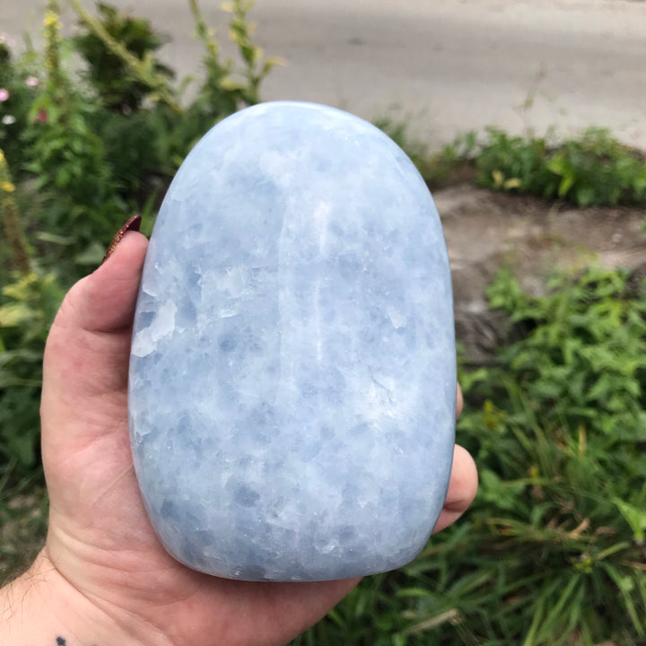 Blue Calcite Free Form CCEC404